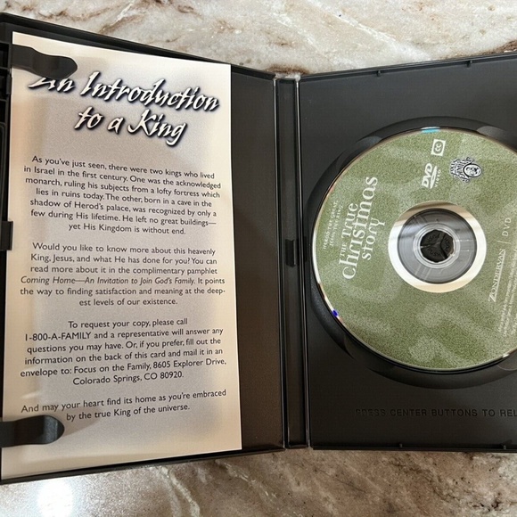 LOT 5 RELIGIOUS DVDS True Story of Christmas, Book of Daniel, The Cross, Paul - Picture 6 of 12